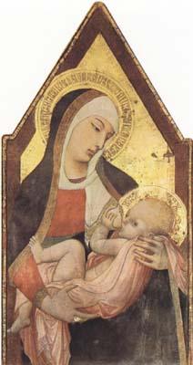 Ambrogio Lorenzetti Nuring Madonna (mk08) oil painting picture